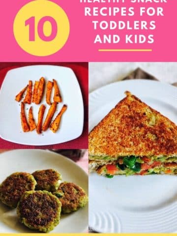 10 Healthy Evening snacks for Toddlers and Kids