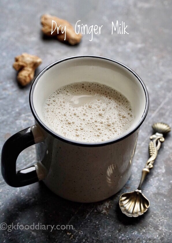 Dry Ginger Milk for Toddlers and Kids