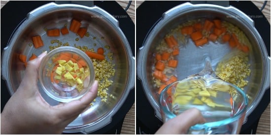 Carrot Moong Dal Soup Step 2