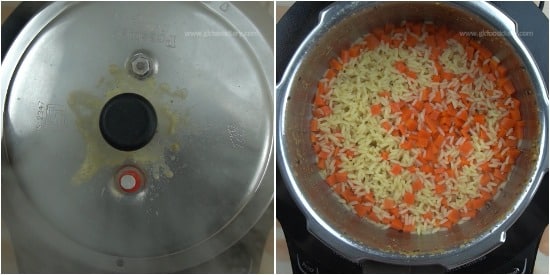 Carrot Rice Recipe Step 5