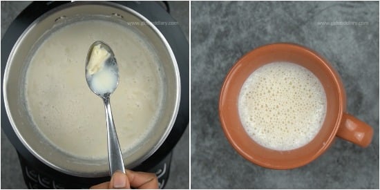 Garlic Milk Recipe for Toddlers, Kids and lactating mothers step 4