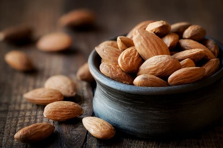 Almonds - immunity boosting foods for babies and kids