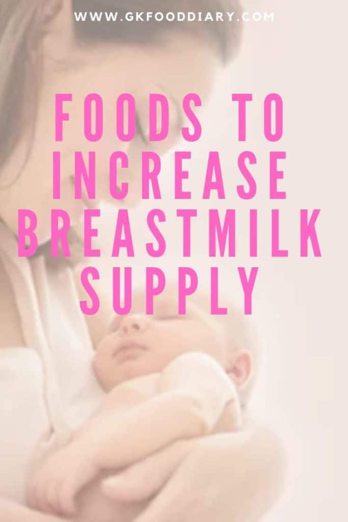 Foods to best sale increase milk production