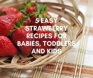 strawberry baby food