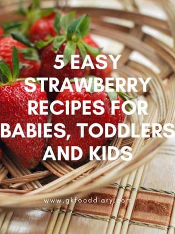 strawberry baby food