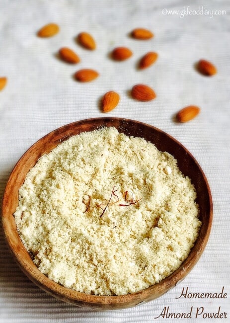 Homemade almond /Badam milk powder 