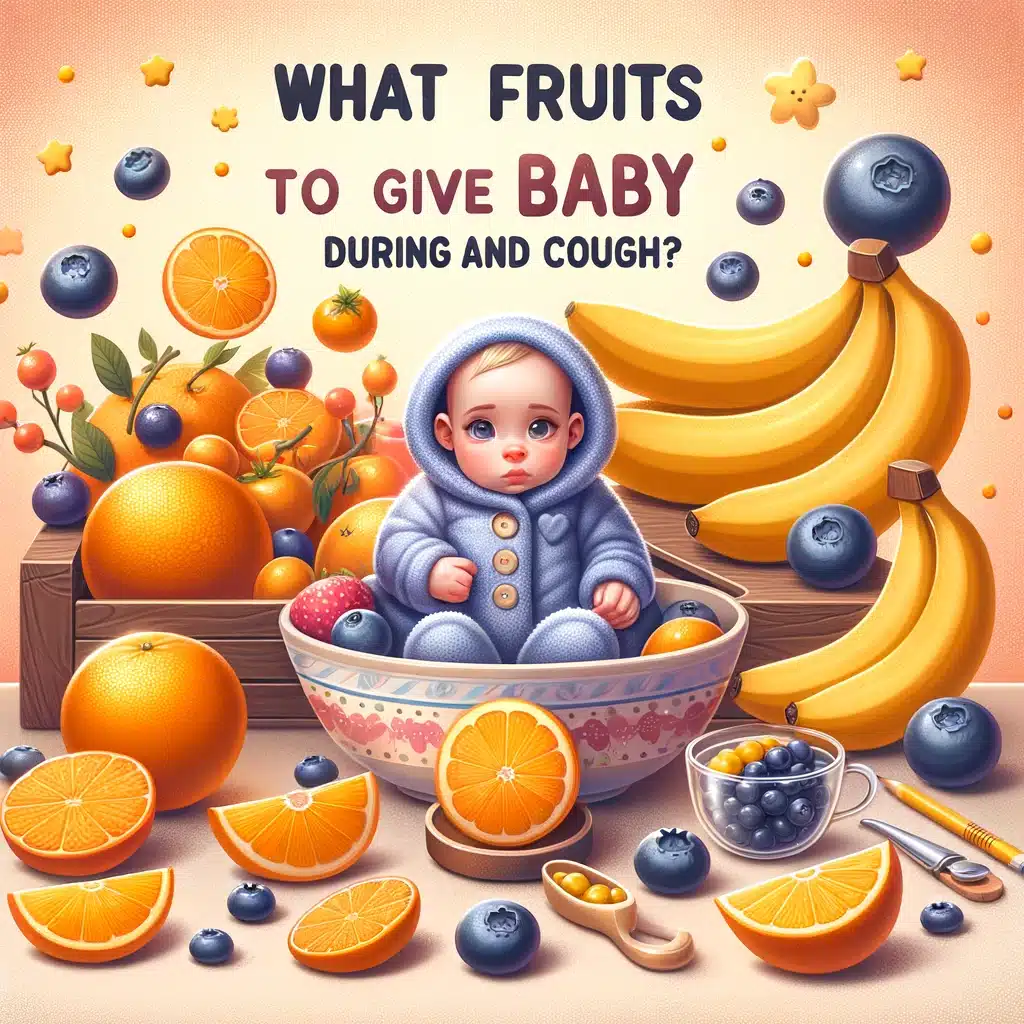 What fruits to provide child throughout chilly and cough?